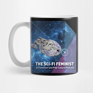 The Sci-Fi Feminist Podcast logo Mug